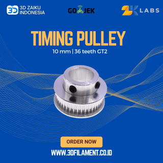 ZKLabs 36 teeth GT2 Timing Pulley Bore 10 mm